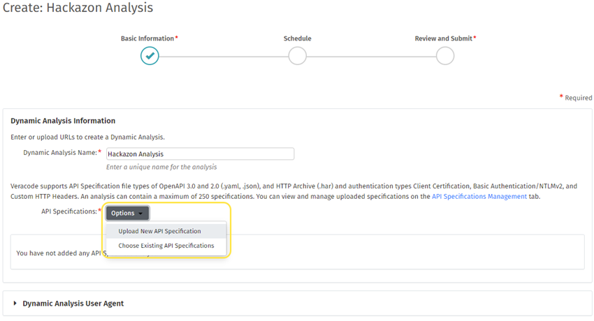 Upload API Specification